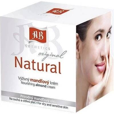 AB Natural mandlový krém výživný 50 ml