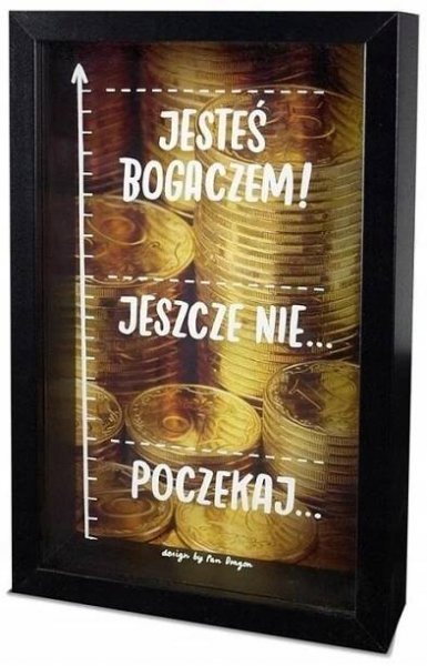 Dárek k 18 20 30 40 50 60 70 80. narozeninám, Pokladnička se stupnicí