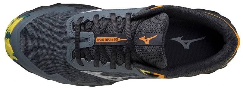 Pánská trailová běžecká obuv: Mizuno Wave Ibuki 3 Turbulence/Antarctica/Orange Pepper 42 Trailová běžecká obuv - 4
