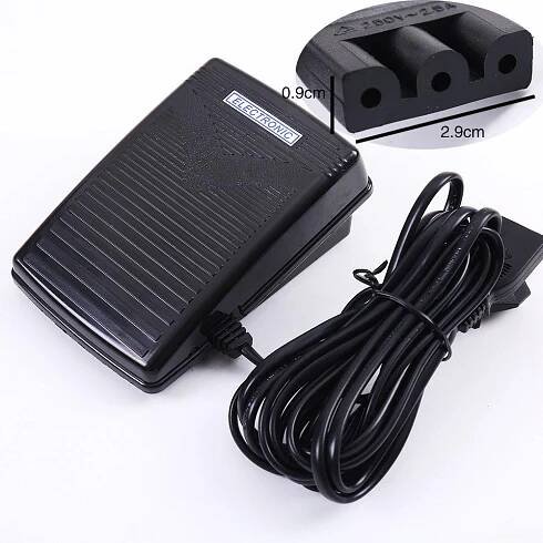 inne Nožní pedál šicího stroje Regulátor rychlosti Regulátor motoru Příslušenství Ovládací spínač PowerCord Electronic For Brother Singer