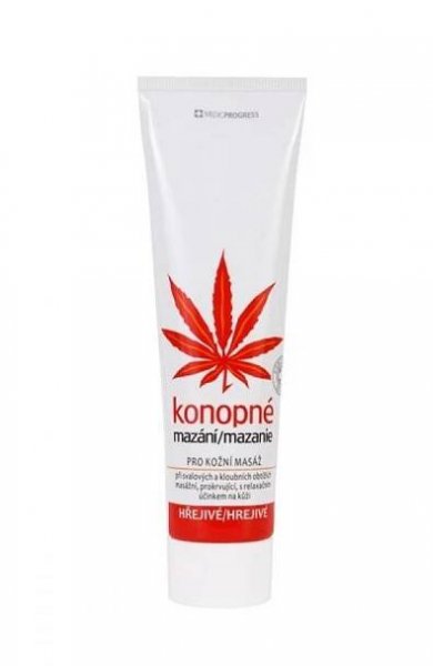 MedicProgress konopné mazání hřejivé 100 ml