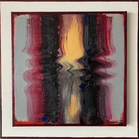 Abstrakt V - Mykola Bodnar - abstraktná maľba - artemigallery.sk