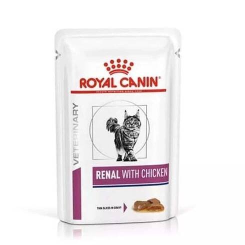 ROYAL CANIN VHN CAT RENAL CHICKEN kapsička 85g vlhké krmivo pre mačky s kuracím mäsom pre mačky pri chronickom ochorení obličiek