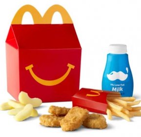 4 Pieces Chicken McNuggets Happy Meal