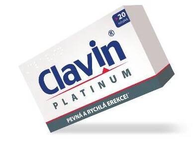Doplněk stravy Clavin PLATINUM 20 tobolek - Doplněk stravy