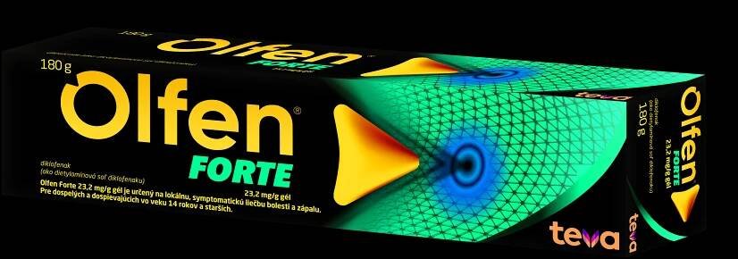 Olfen Forte 23,2 mg/g gél 1×180 g, liek