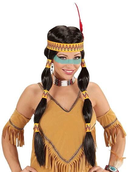 Indiánská paruka Sacajawea