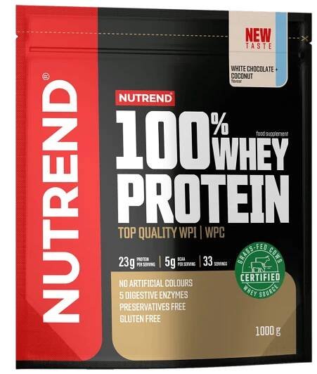 NUTREND 100% Whey Protein NEW TASTE 1000 g