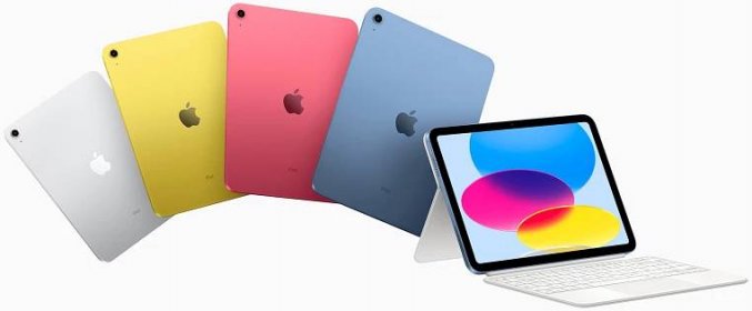 Apple představil nové iPady. Základní verze má přepracovaný design, Pro modely supervýkonný čip M2