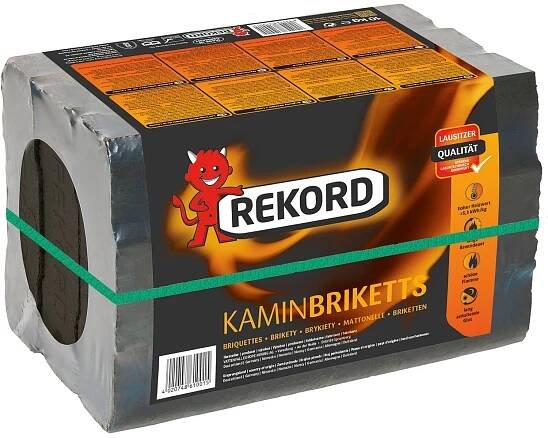 Rekord Uhelné brikety 10 kg, ve fólii nakoupit u OBI