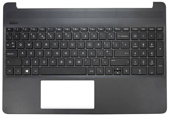 Klávesnice pro notebook HP 15S-FQ3005NS Palmrest bez TouchPadu QWERTY "UK"
