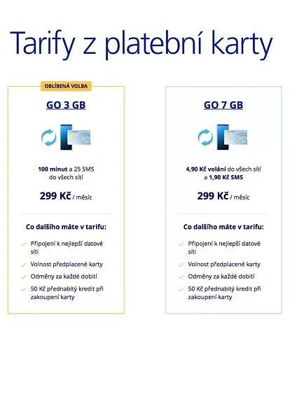 O2 GO tarify 2021