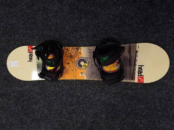 Použitý snowboard Head + vázání K2 velikost XS