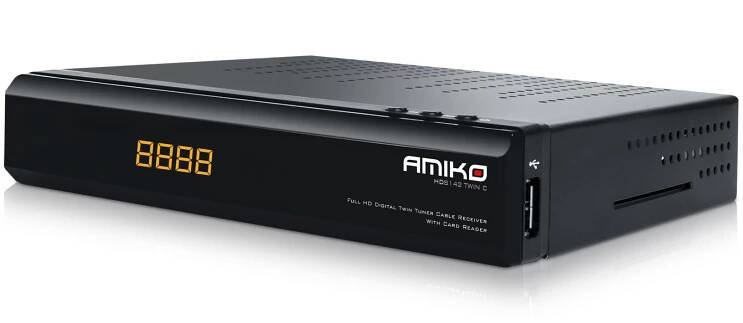 Amiko HD 8142 Twin C – AMIKORECEIVER.COM