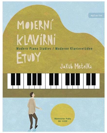 Noty na klavír - Moderní klavírní etudy - Hudební nástroje Houdek