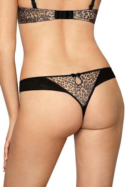 Dámská tanga Zoje - ROZA, černá XL i41_76860_2:černá_3:XL_