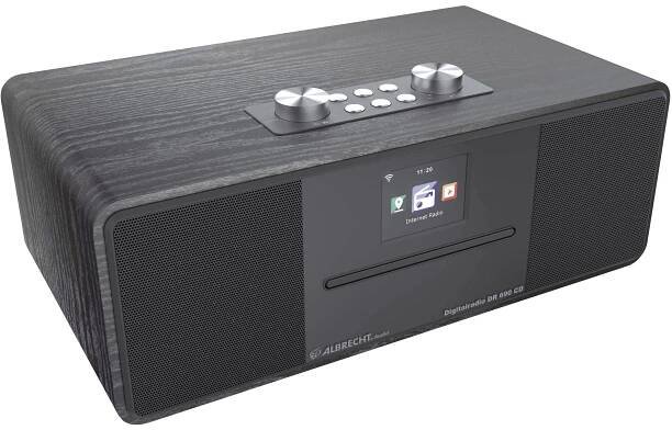 Internetový radiopřijímač s DAB+ Albrecht DR 690 CD 
