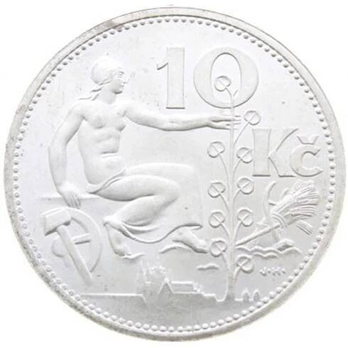10 Korun Československo 1932