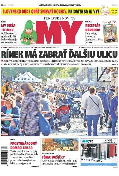 Vyšlo nové číslo MY Trnavské noviny - SME | MY Trnava