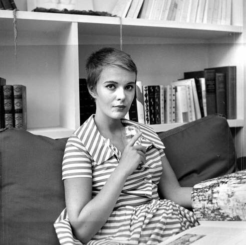 Jean Seberg in Breathless