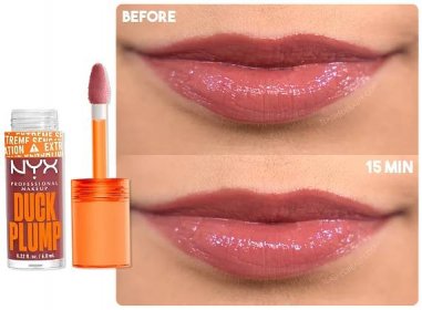 nyx-duck-plump-before-after | Slashed Beauty