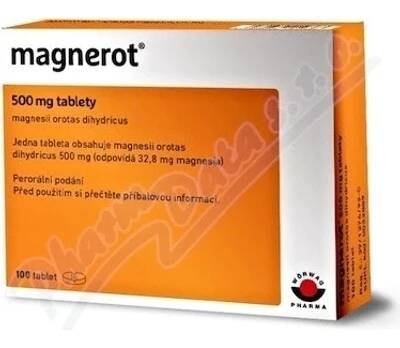 MAGNEROT POR 500MG TBL NOB 100 I