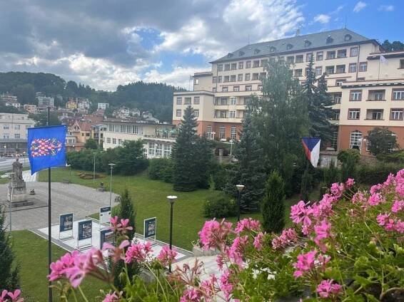 Na radnici v Luhačovicích vlála moravská vlajka