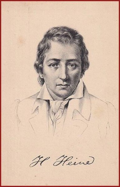 Stengel nr. 49077 * Heinrich Heine, německý básník, portrét * M7901 | Aukro