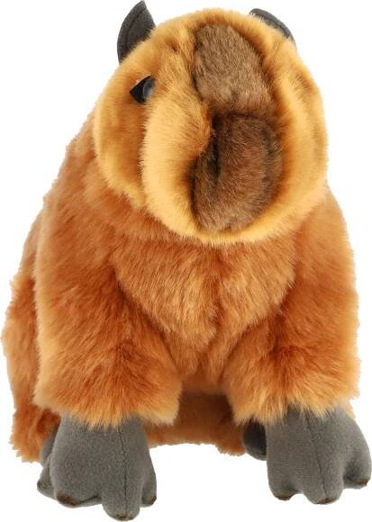 Teddies Kapybara sedící plyšová 25 cm