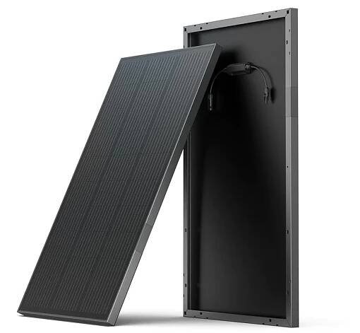 EcoFlow - Sada dvou 100W rigidních solárních panelů vč. sady pro uchycení