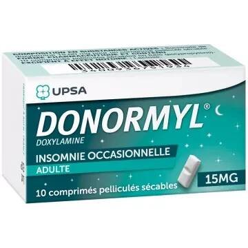 Donormyl 15mg Doxylamin 10 teilbare Tabletten