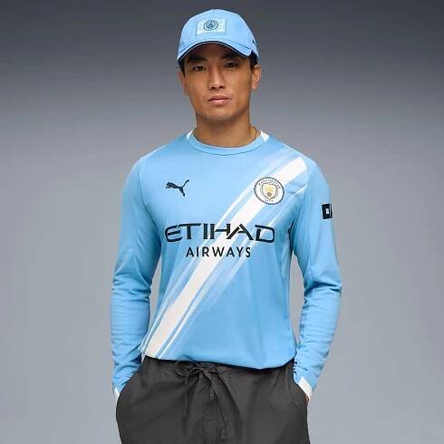 Manchester City 25/26 Long Sleeve Home Jersey Men