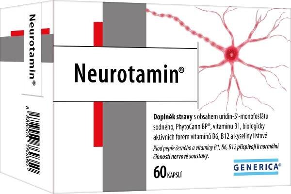 Generica Neurotamin 60 kapslí