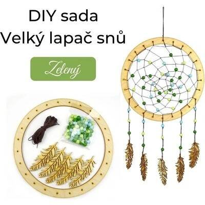 DIY sada Velký lapač snů zelený od 390 Kč - Heureka.cz