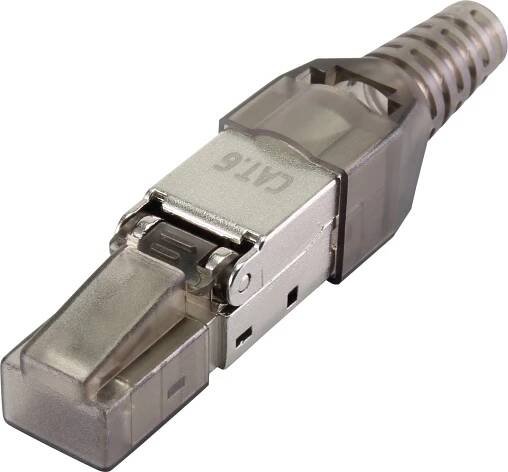 Renkforce, RF-4538314, RJ45 konektor, CAT 6, piny:8P8C, 1 ks