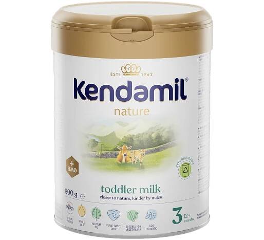 Kendamil 3 Nature Kojenecké pokračovací mléko HMO+ 800 g