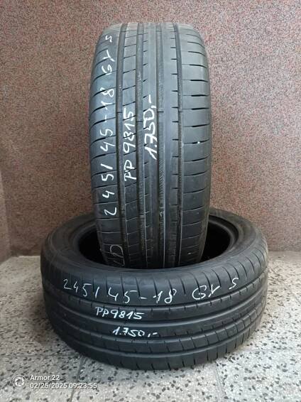 Goodyear F1 Asymmetric 3 Sealtech 245/45 R18 96W - Použité pneumatiky, alu kola a disky - PNEU POUŽITÉ.cz