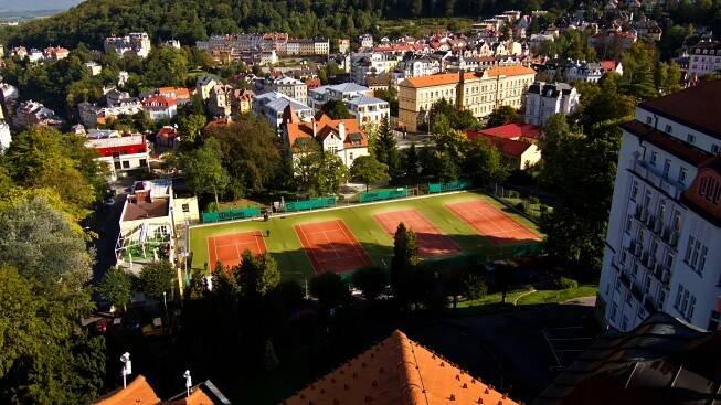 Tenisové kurty Sportcentrum Imperial | Karlovy Vary – průvodce, hotely, lázně, wellness, webkamera ...