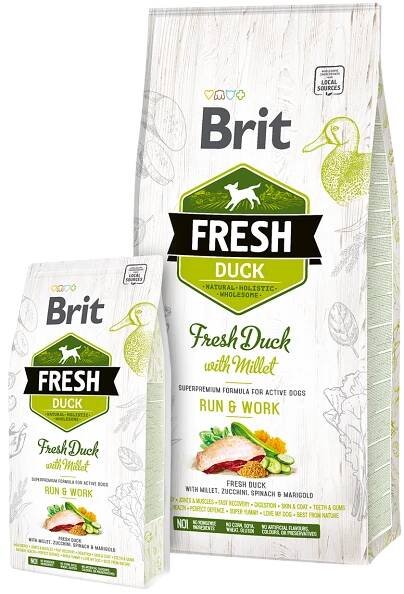 Brit Dog Fresh Duck & Millet Active Run & Work