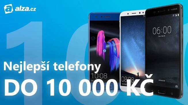 Nejlepší mobily do 10 000 Kč