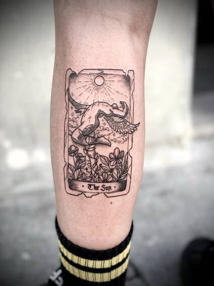 HAKU | Moon Cat Tattoo