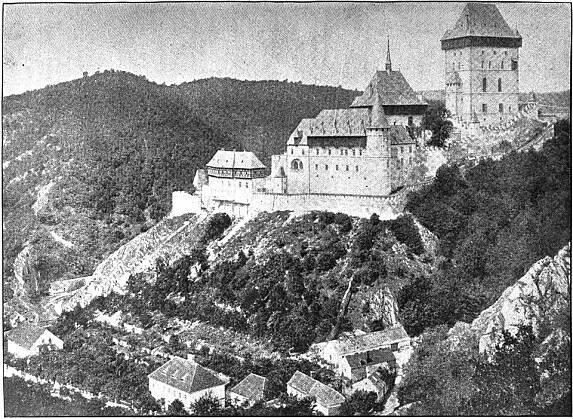Soubor:Karlštejn in The Bohemian Review, vol 1.jpg – Wikipedie