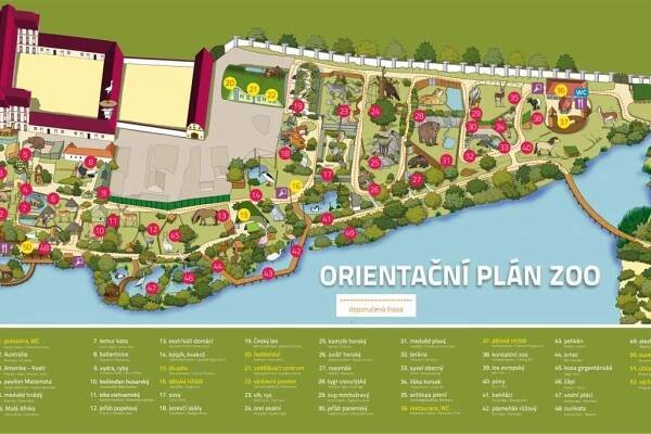 Zoo Ohrada (Hluboká nad Vltavou) – Zoologické zahrady v ČR