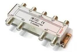 Anténní zesilovač TV/FM Rozbočovač R-8 (5-1000 MHz) - 1x napájecí větev