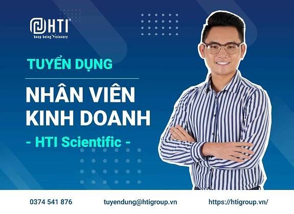 [HTI Scientific] Tuyển dụng Nhân viên kinh doanh