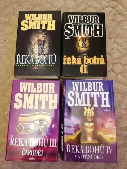 Wilbur Smith - Řeka bohů I-IV - Knihy
