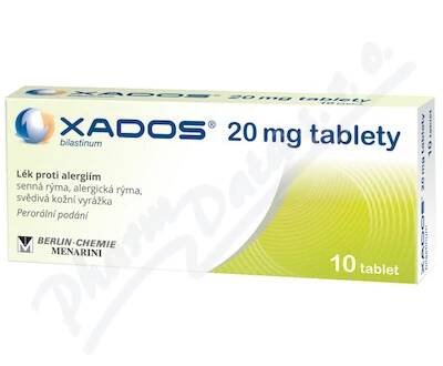 Xados 20mg 10 tablet