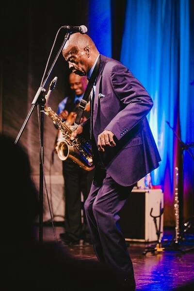 Foto: Maceo Parker, Měšťanská beseda, Plzeň, 15. 11. 2018