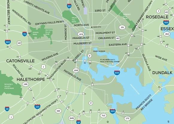 Baltimore City & Neighborhood Maps | Visit Baltimore 