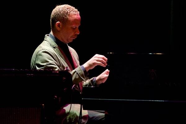 Craig Taborn performing with the Prism band
